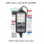 OBD Diagnostic Cable Main Cable for Autel ML529 ML529HD Scanner